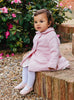 Confiture Coat Little Alexandra Knitted Coat in Pale Pink