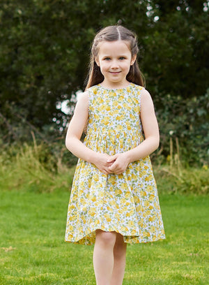 Confiture Dress Adelina Summer Dress in Yellow Rose
