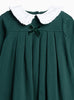 Confiture Dress Anna Pie Crust Collar Dress in Green