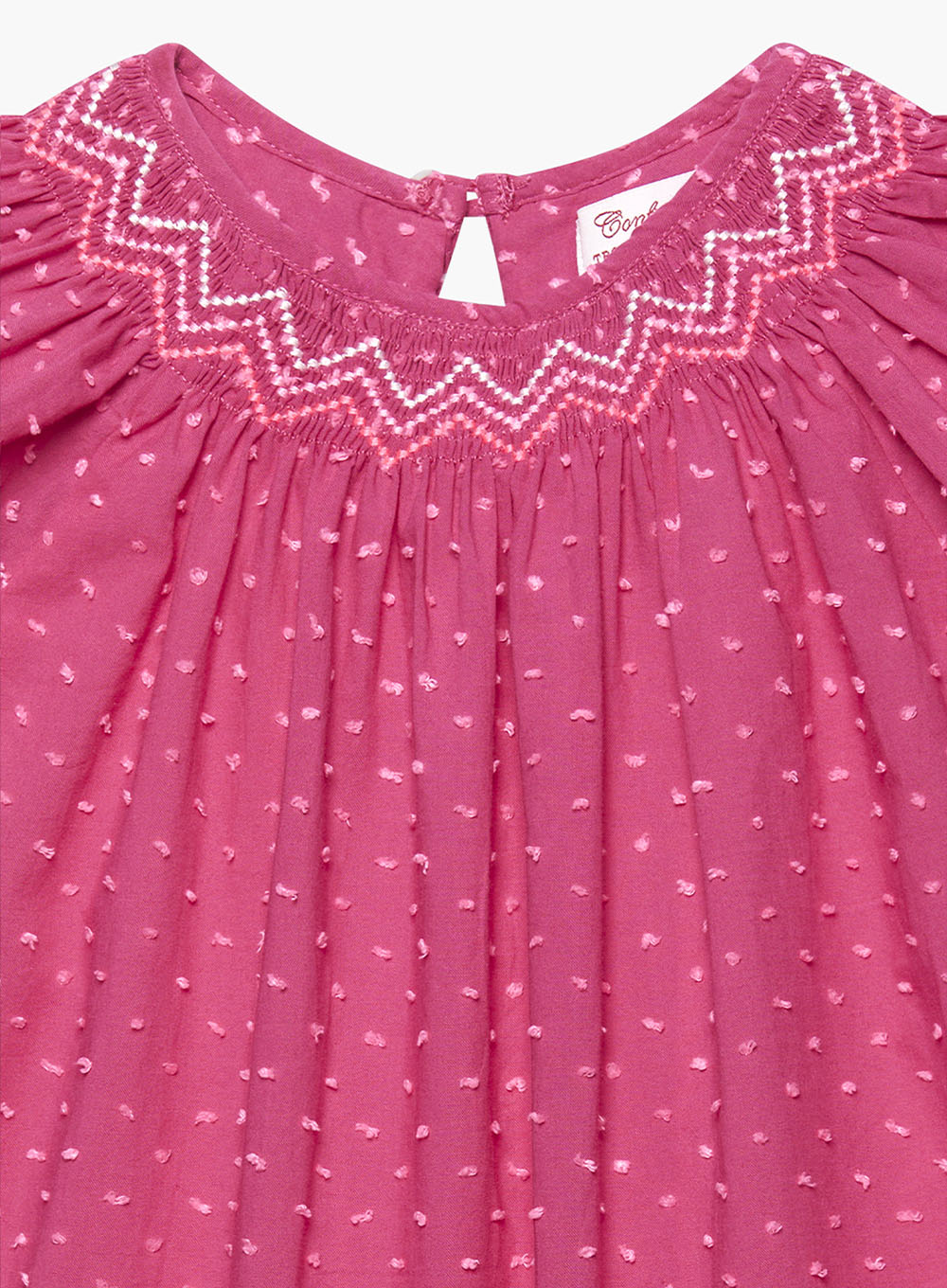 Confiture Dress Anya Plumetis Smocked Dress