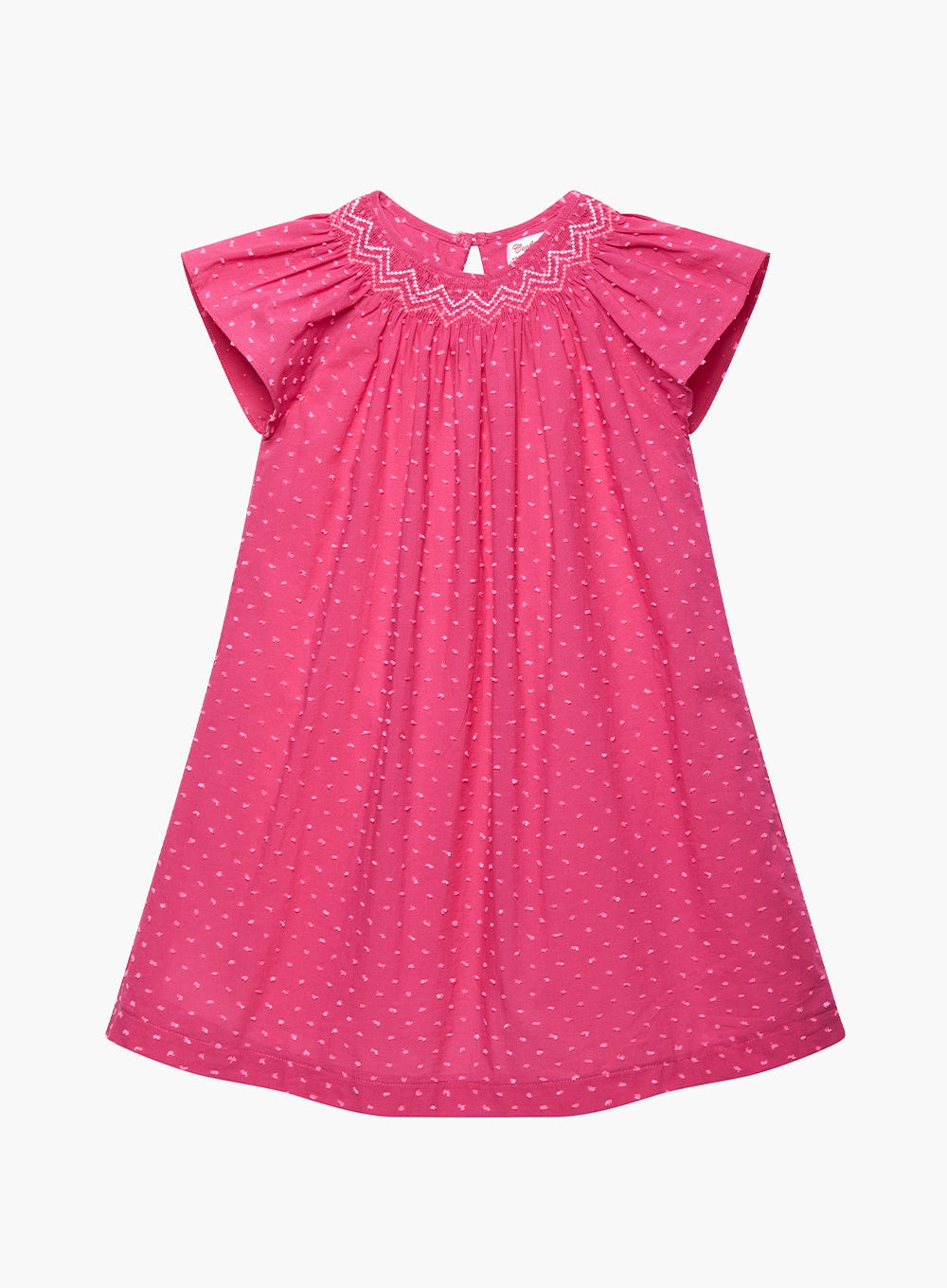 Confiture Dress Anya Plumetis Smocked Dress