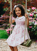 Confiture Dress Arabella Bloom Smocked Dress in Pink Floral