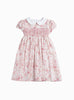 Confiture Dress Arabella Bloom Smocked Dress in Pink Floral