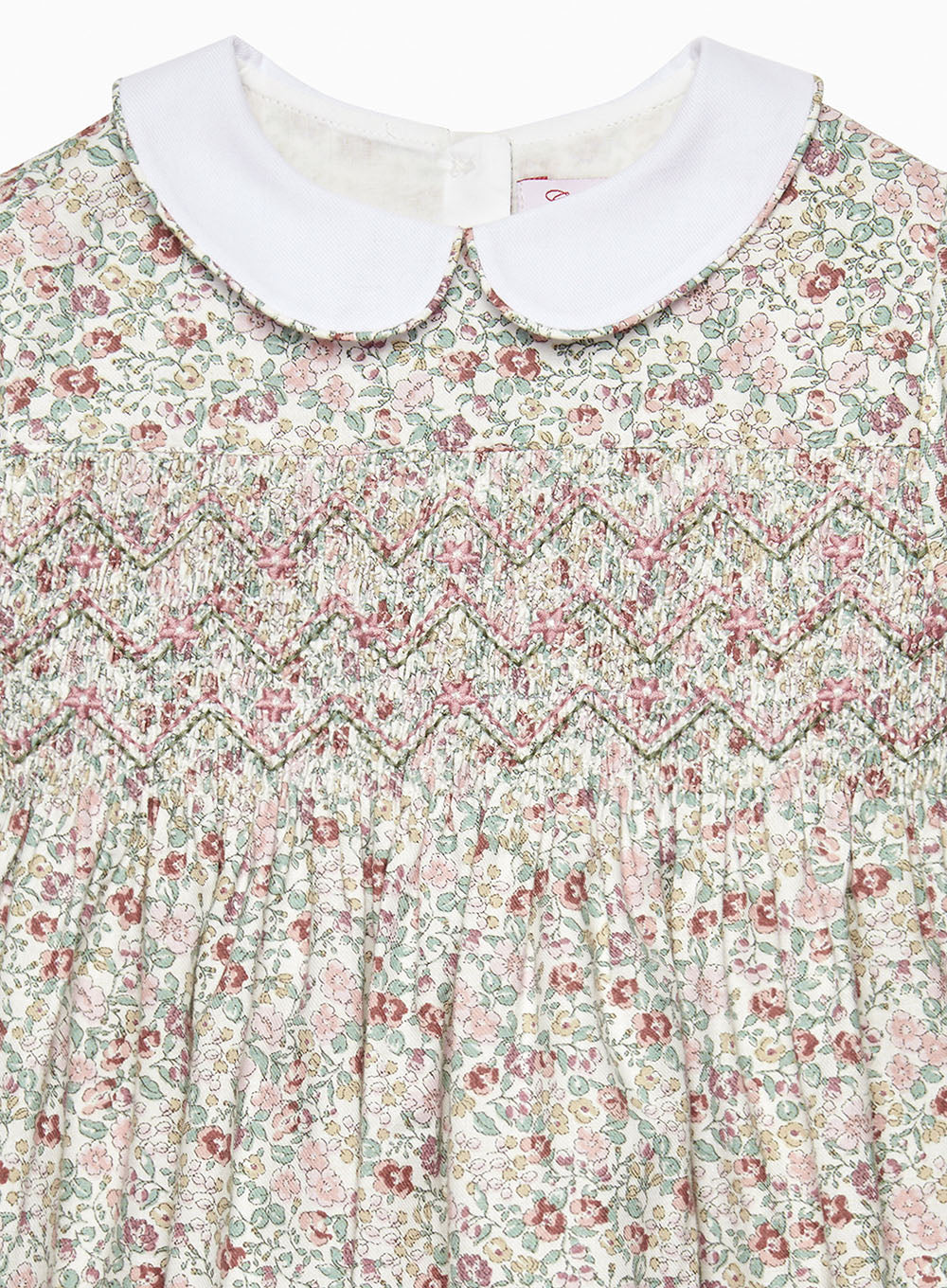 Confiture Dress Arabella Smocked Dress in Pink Floral