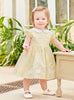 Confiture Dress Baby Floral Petal Collar Duck Dress