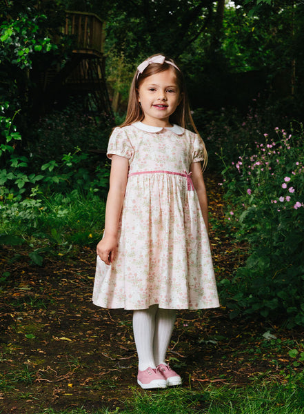 Fluffy Bunny Peter Pan Collar Dress