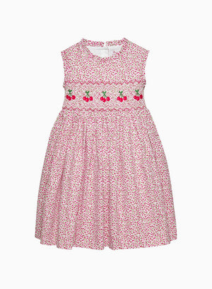 Confiture Dress Cherry Smocked Dress