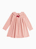Confiture Dress Layla Pretty Collar Dress in Pink Red Floral
