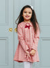 Confiture Dress Layla Pretty Collar Dress in Pink Red Floral