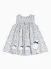 Confiture Dress Little Duck Floral Pinafore