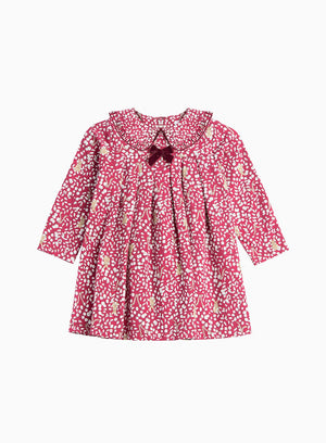 Confiture Dress Little Woodland Bunny Jersey Dress in Berry