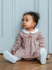 Confiture Dress Little Woodland Bunny Jersey Dress in Rose Pink