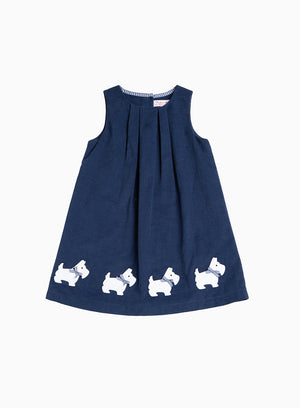 Confiture Dress Scottie Cord Pinafore