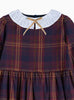 Confiture Dress Tabitha Willow Tartan Dress in Burgundy Tartan