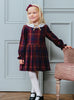 Confiture Dress Tabitha Willow Tartan Dress in Burgundy Tartan