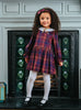 Confiture Dress Tabitha Willow Tartan Dress in Burgundy Tartan