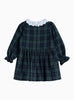 Confiture Dress Tabitha Willow Tartan Dress in Navy Tartan