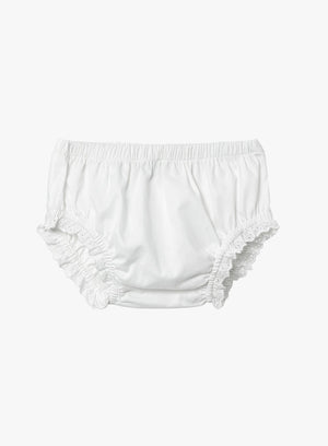 Confiture Knickers Baby Frilly Knickers in White