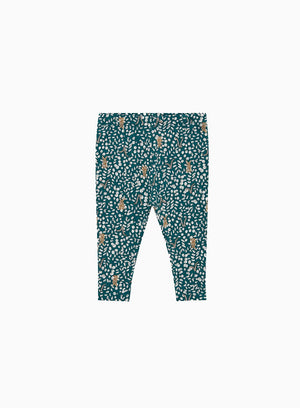 Confiture Leggings Little Woodland Bunny Leggings in Forest