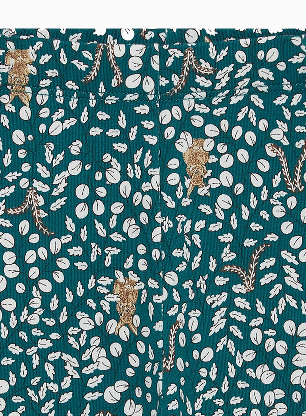 Confiture Leggings Little Woodland Bunny Leggings in Forest