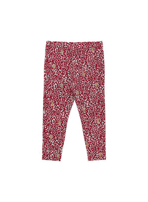 Confiture Leggings Woodland Bunny Leggings in Berry