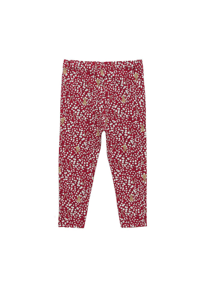 Confiture Leggings Woodland Bunny Leggings in Berry