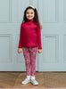 Confiture Leggings Woodland Bunny Leggings in Berry