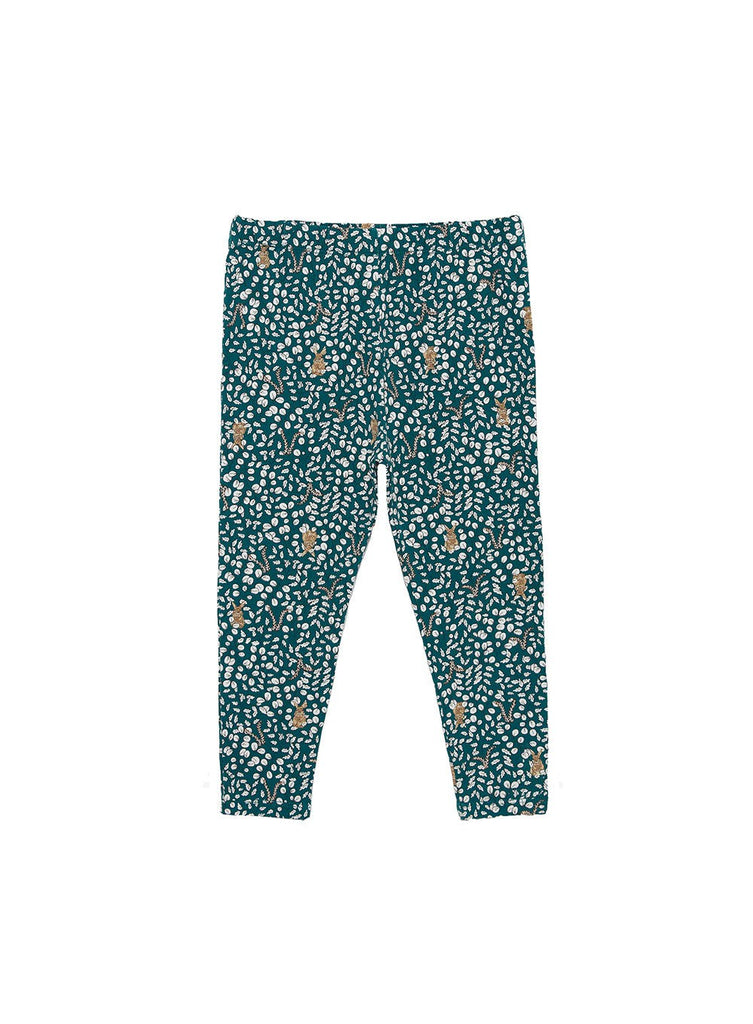 Confiture Leggings Woodland Bunny Leggings in Forest