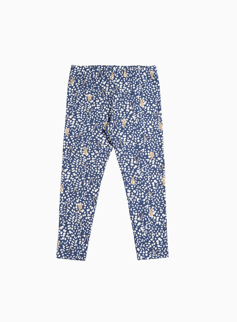 Confiture Leggings Woodland Bunny Leggings in Navy