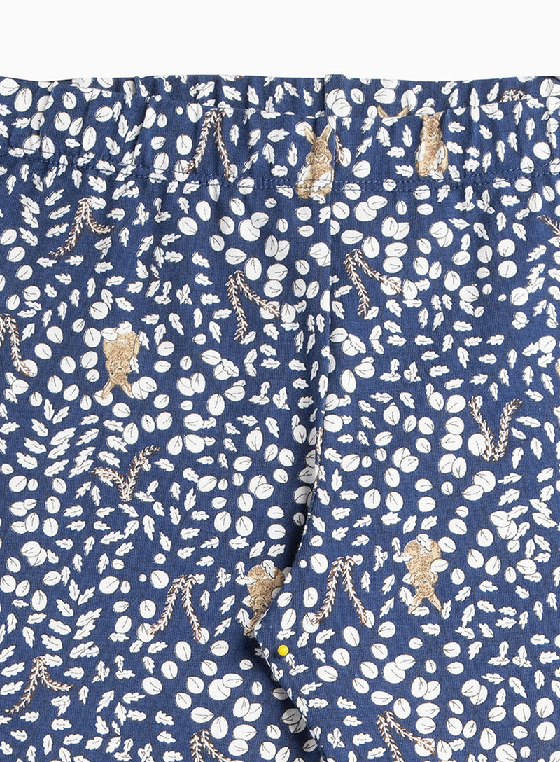 Confiture Leggings Woodland Bunny Leggings in Navy