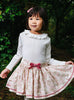 Confiture Skirt Bow Skirt in Pink Bunny