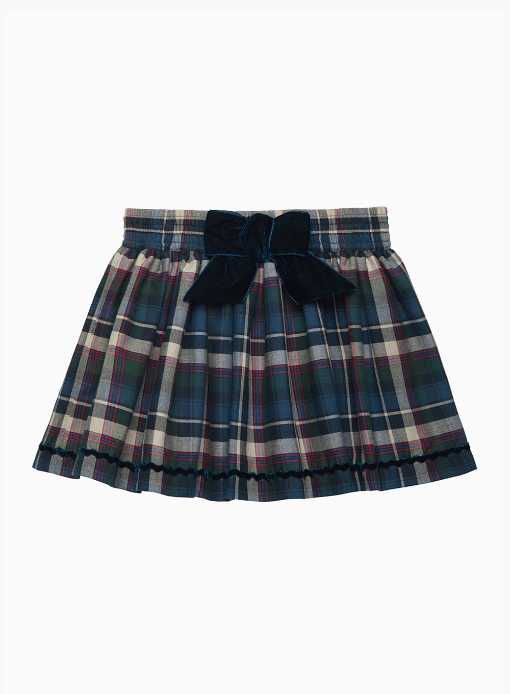 Tartan Bow Skirt Trotters London