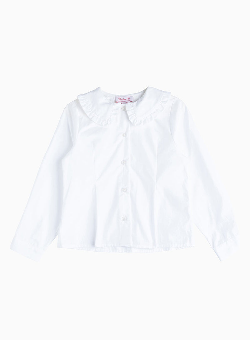 Confiture Top Pie Crust Collar Blouse