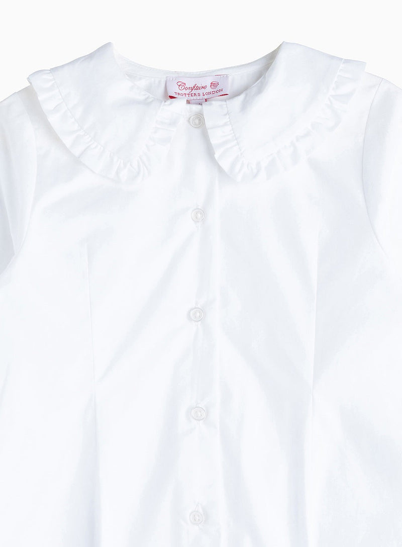 Confiture Top Pie Crust Collar Blouse