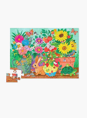 Crocodile Creek Puzzle Crocodile Creek Garden Friends Shape 36pc Puzzle