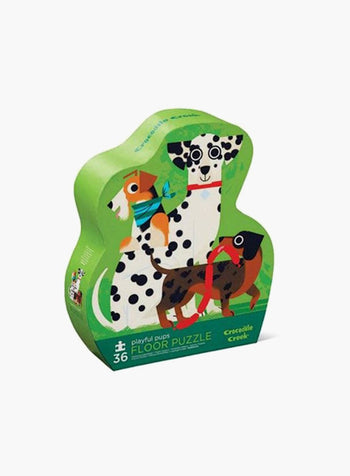 Crocodile Creek Puzzle Crocodile Creek Playful Pups 36pc Puzzle