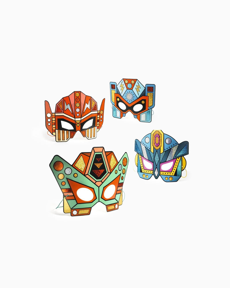 Djeco Arts & Crafts Djeco Do It Yourself Robots Masks to Make