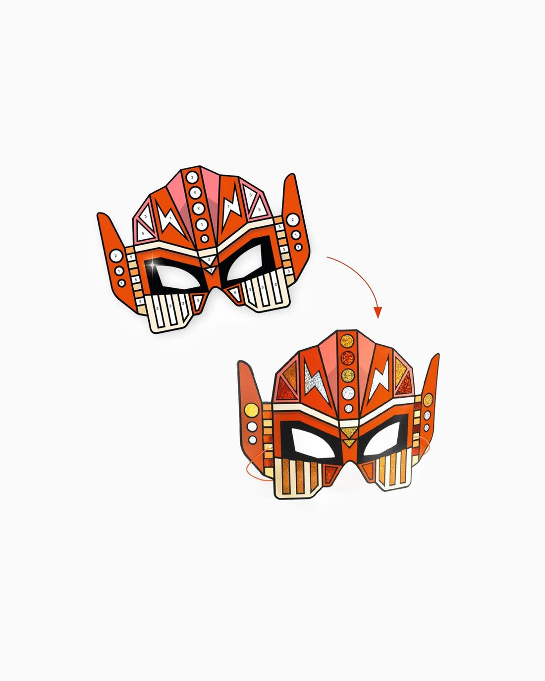 Djeco Arts & Crafts Djeco Do It Yourself Robots Masks to Make