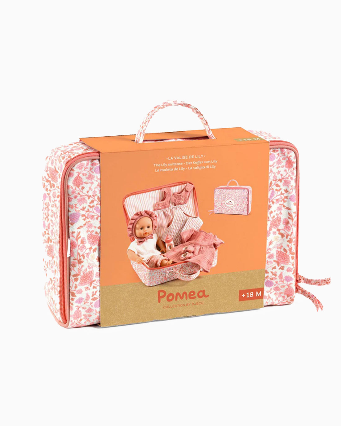 Djeco Toy Djeco Lily's Suitcase Doll