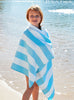 Dock&Bay Towel Dock & Bay Microfibre Beach Towel in Light Blue Stripe