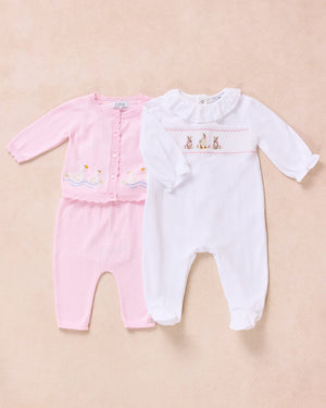 Trotters Childrenswear Gift Set Duck & Bunny Gift Set