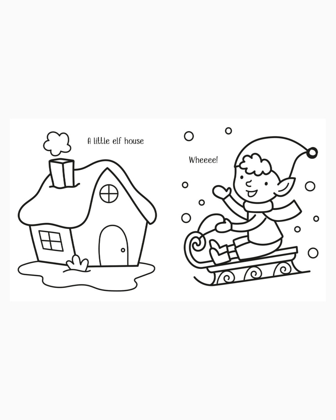 Usborne Book My Big Christmas Colouring Book