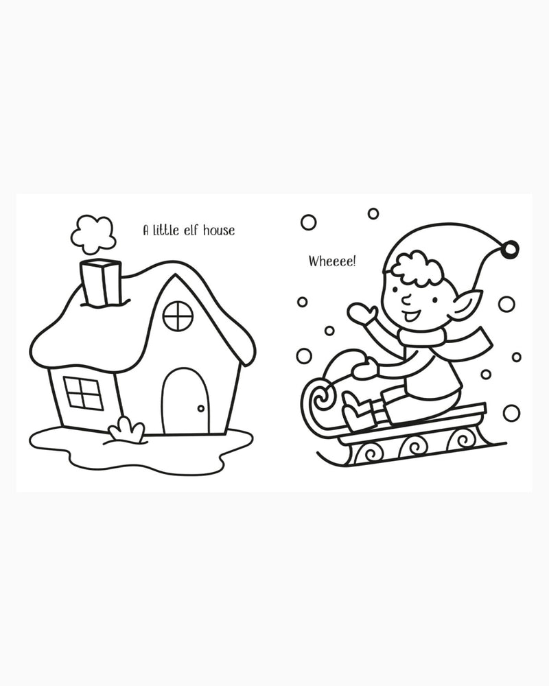 Usborne Book My Big Christmas Colouring Book
