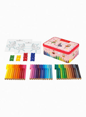 Faber Castell Toy Ballerina Pens Tin