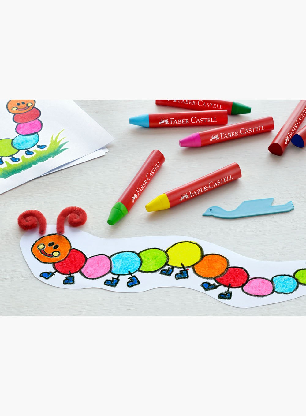 Faber Castell Toy Jumbo Wax Crayons x 12