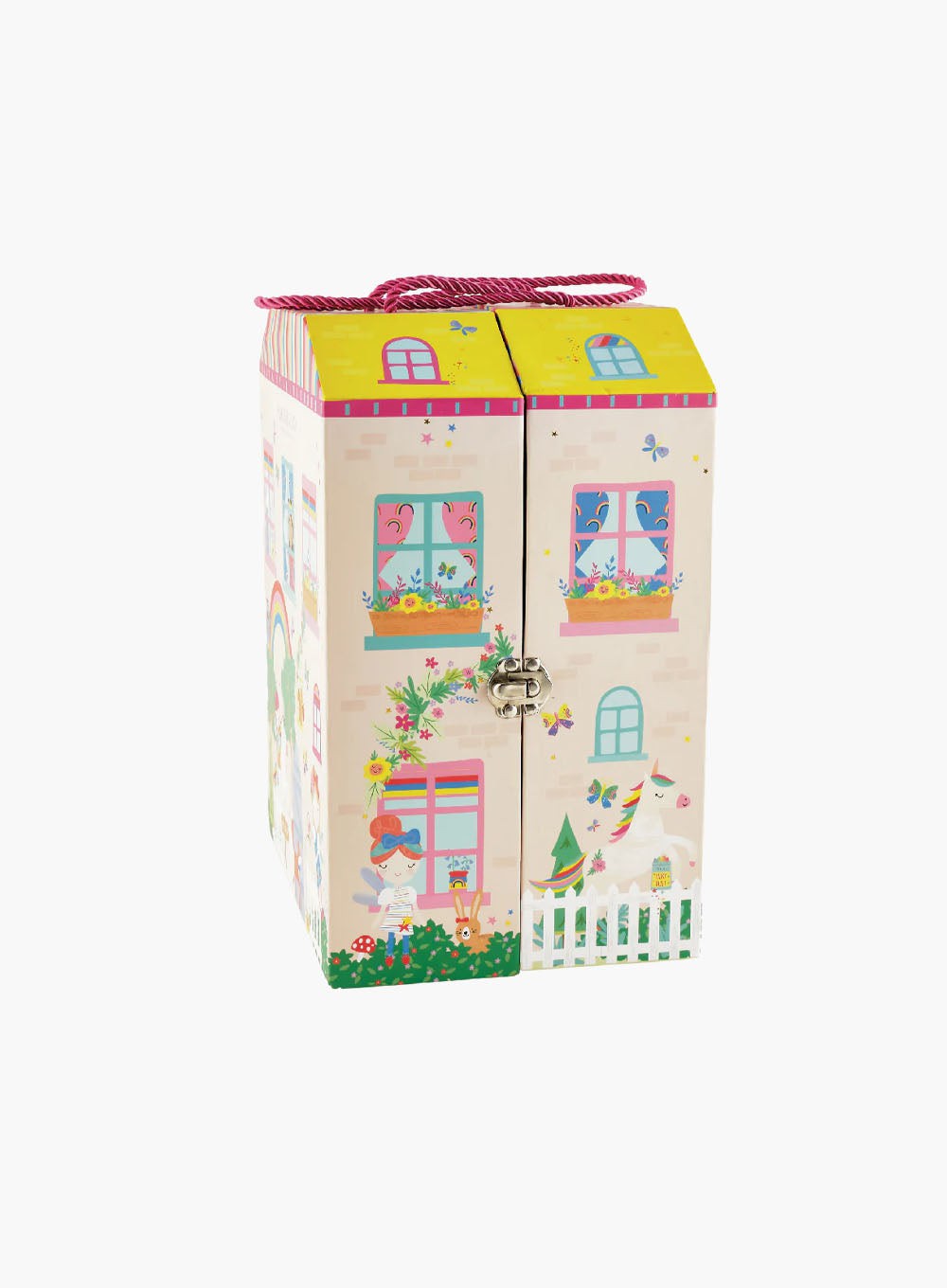 Floss & Rock Puzzle Floss & Rock Playbox with Wooden Pieces: Rainbow Fairy