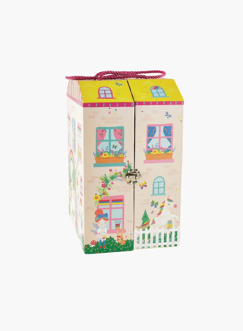 Floss & Rock Puzzle Floss & Rock Playbox with Wooden Pieces: Rainbow Fairy