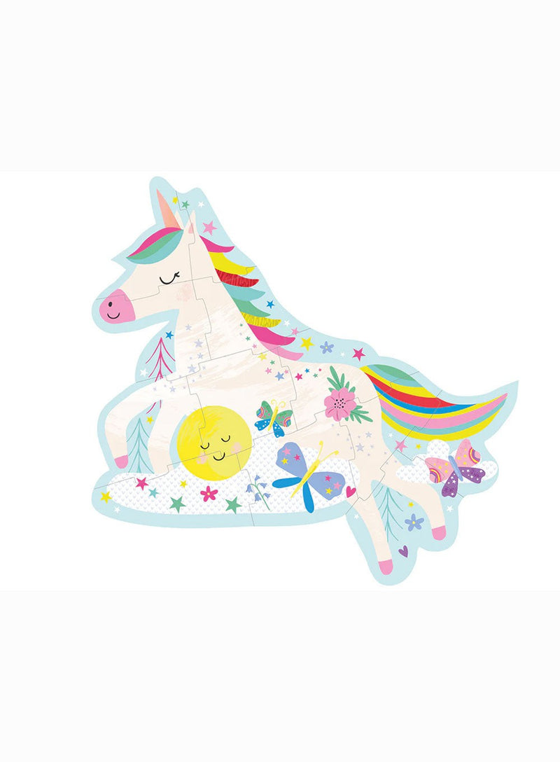Floss & Rock Puzzle Floss & Rock Unicorn 12pc Jigsaw with Shaped Box