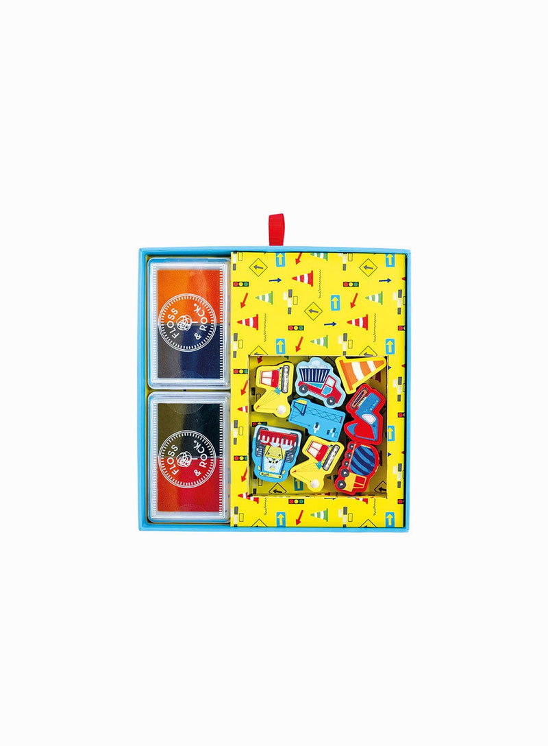 Floss & Rock Toy Floss & Rock My Stamper Set: Construction