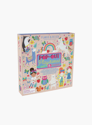 Floss & Rock Toy Floss & Rock Rainbow Fairy Pop Out Play Scenes